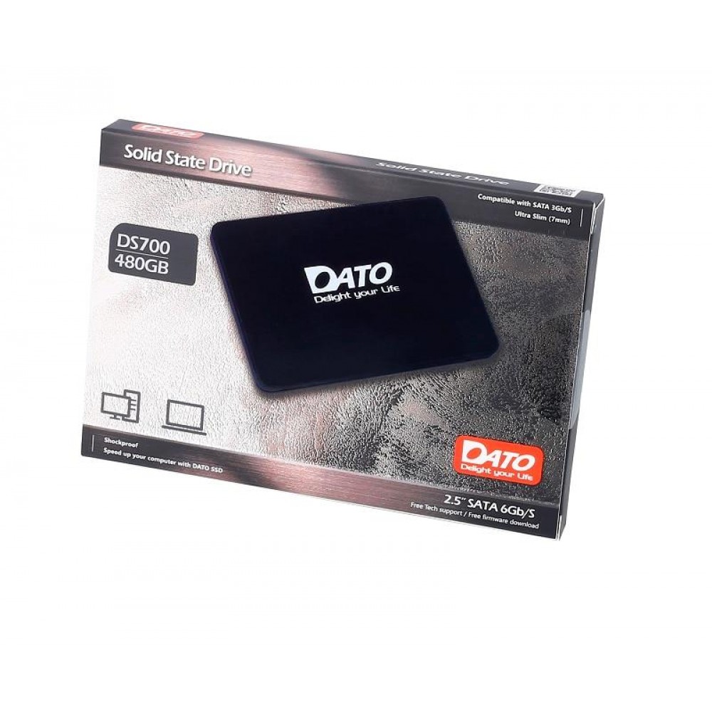 Накопитель SSD 480GB Dato DS700 2.5" SATAIII TLC (DS700SSD-480GB)