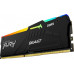 Модуль памяти DDR5 16GB/6000 Kingston Fury Beast RGB (KF560C30BBA-16)