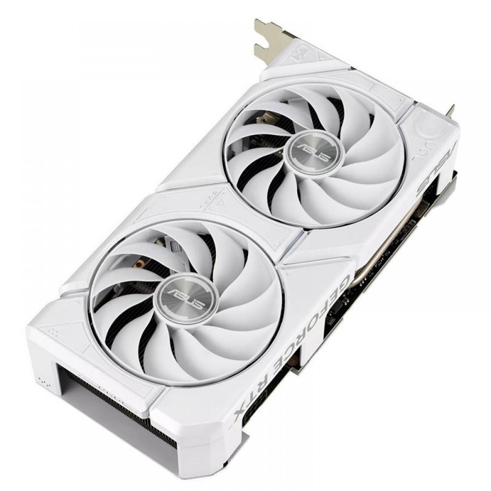 Відеокарта GF RTX 4060 8GB GDDR6 Dual Evo White OC Asus (DUAL-RTX4060-O8G-EVO-WHITE)