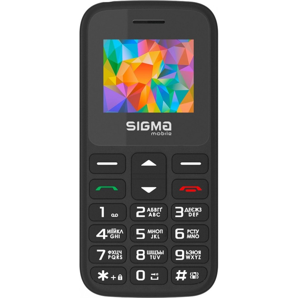 Мобільний телефон Sigma mobile Comfort 50 Hit 2020 Dual Sim Black (4827798120910)