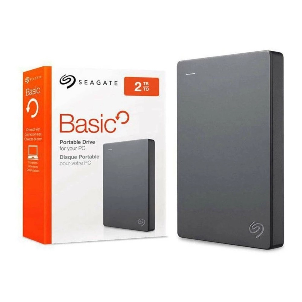 Зовнішній жорсткий диск 2.5" USB 2.0TB Seagate Bacis Black (STJL2000400)