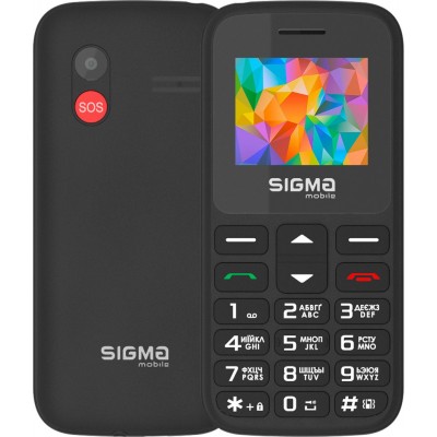 Мобільний телефон Sigma mobile Comfort 50 Hit 2020 Dual Sim Black (4827798120910)