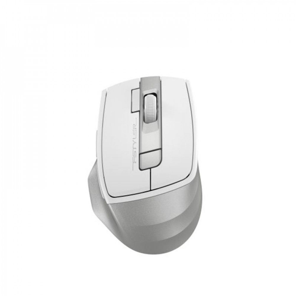 Мышь беспроводная A4Tech Fstyler FG45CS Air Silver White