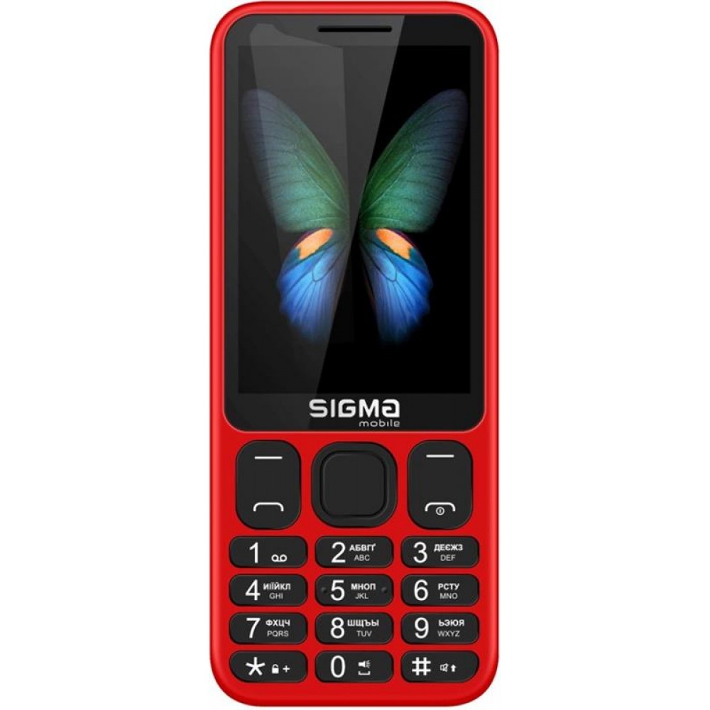 Мобiльний телефон Sigma mobile X-Style 351 Lider Dual Sim Red