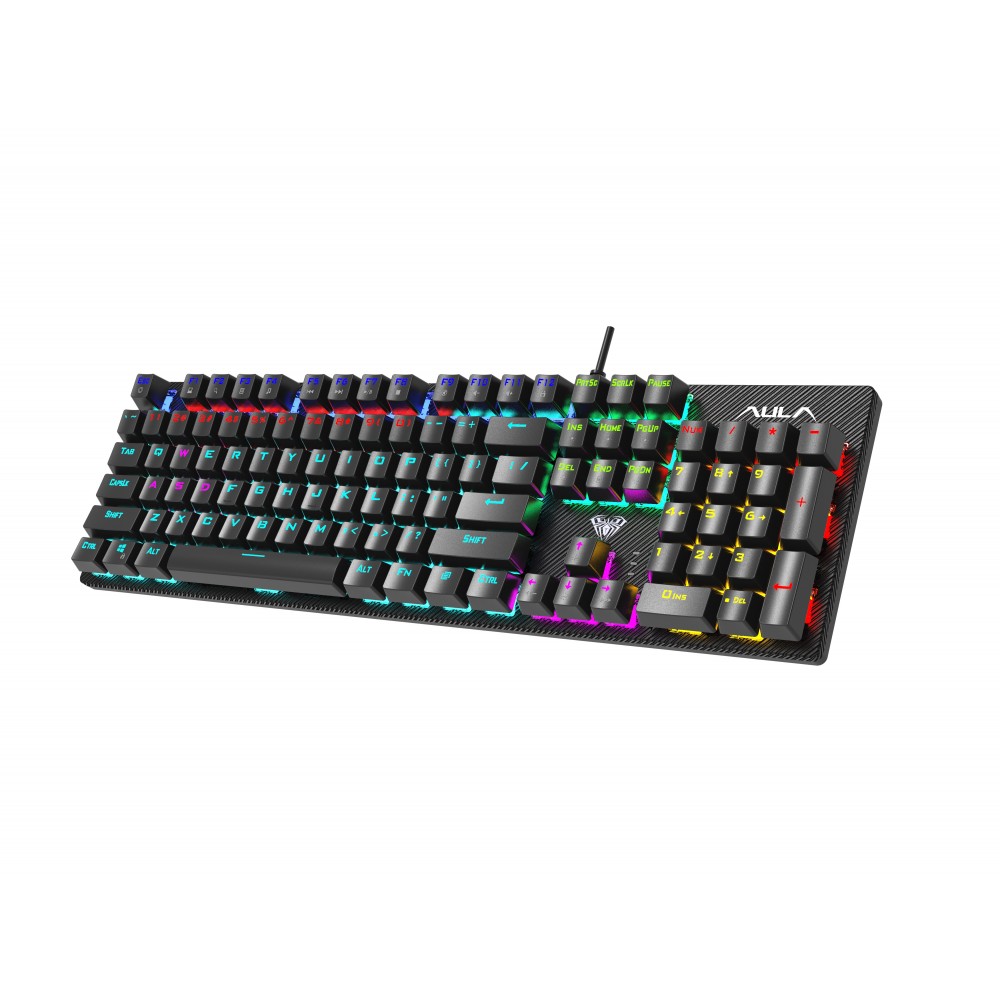 Клавиатура Aula Mechanical S2022 Black keycaps, blue switch (6948391202235)