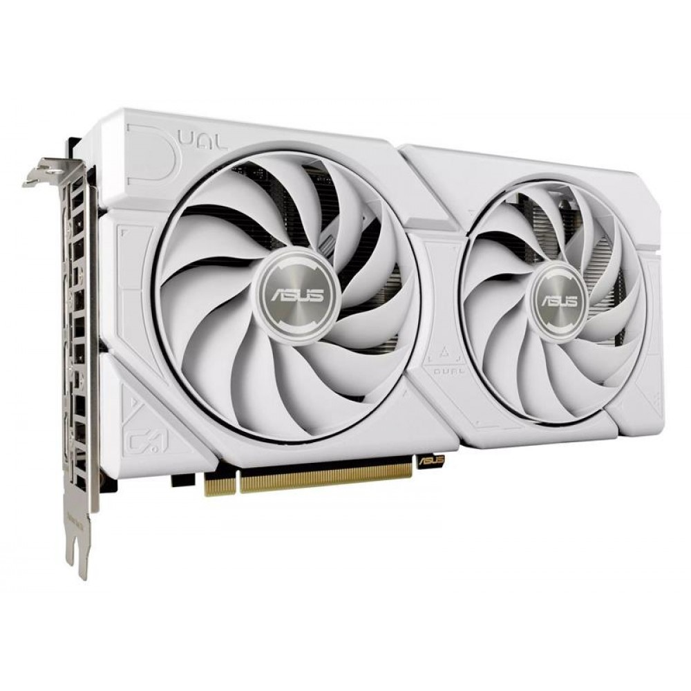 Відеокарта GF RTX 4060 8GB GDDR6 Dual Evo White OC Asus (DUAL-RTX4060-O8G-EVO-WHITE)