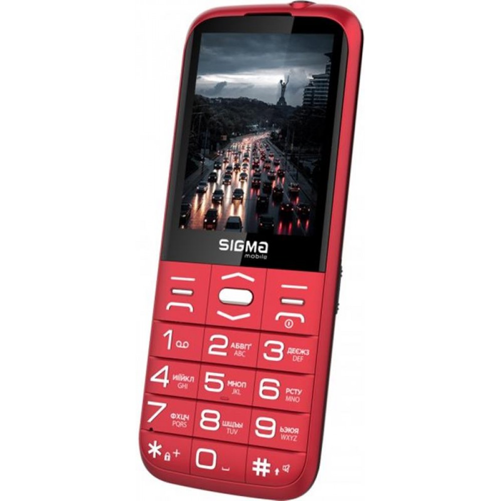 Мобільний телефон Sigma mobile Comfort 50 Grace Dual Sim Red