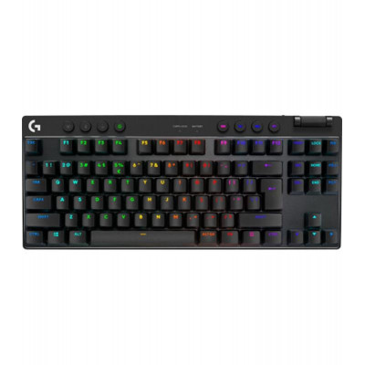 Клавiатура Logitech G PRO X TKL Lightspeed Black Tactile (920-012136)