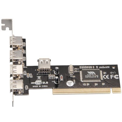 Контроллер Frime VT6212 (ECF-PCItoUSB001) PCI-USB2.0(4+1)