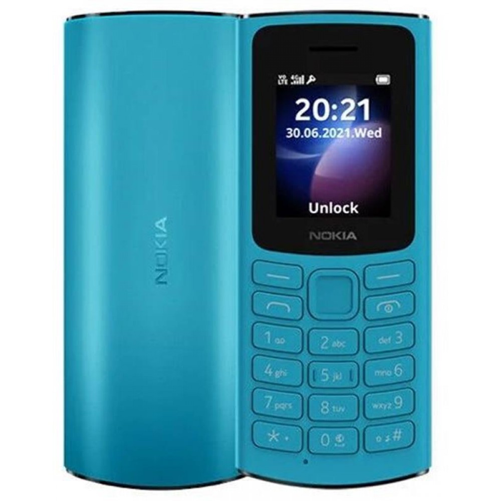 Мобільний телефон Nokia 105 2023 Dual Sim Cyan