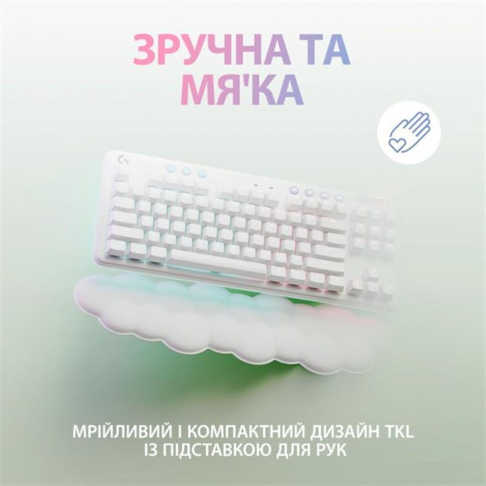 Клавиатура беспроводная Logitech G715 Tactile White (920-010465)