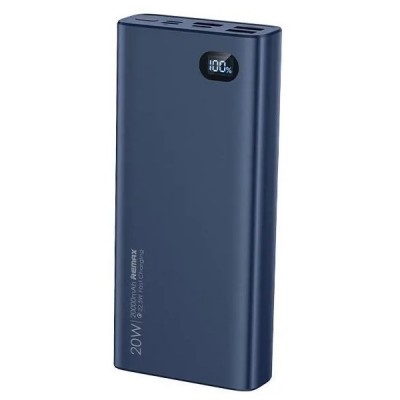 Універсальна мобільна батарея Remax RPP-292 Gallop 20000mAh Blue (6954851200789)