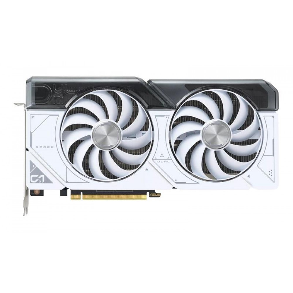 Видеокарта GF RTX 4070 Super 12GB GDDR6X Dual OC White Asus (DUAL-RTX4070S-O12G-WHITE)