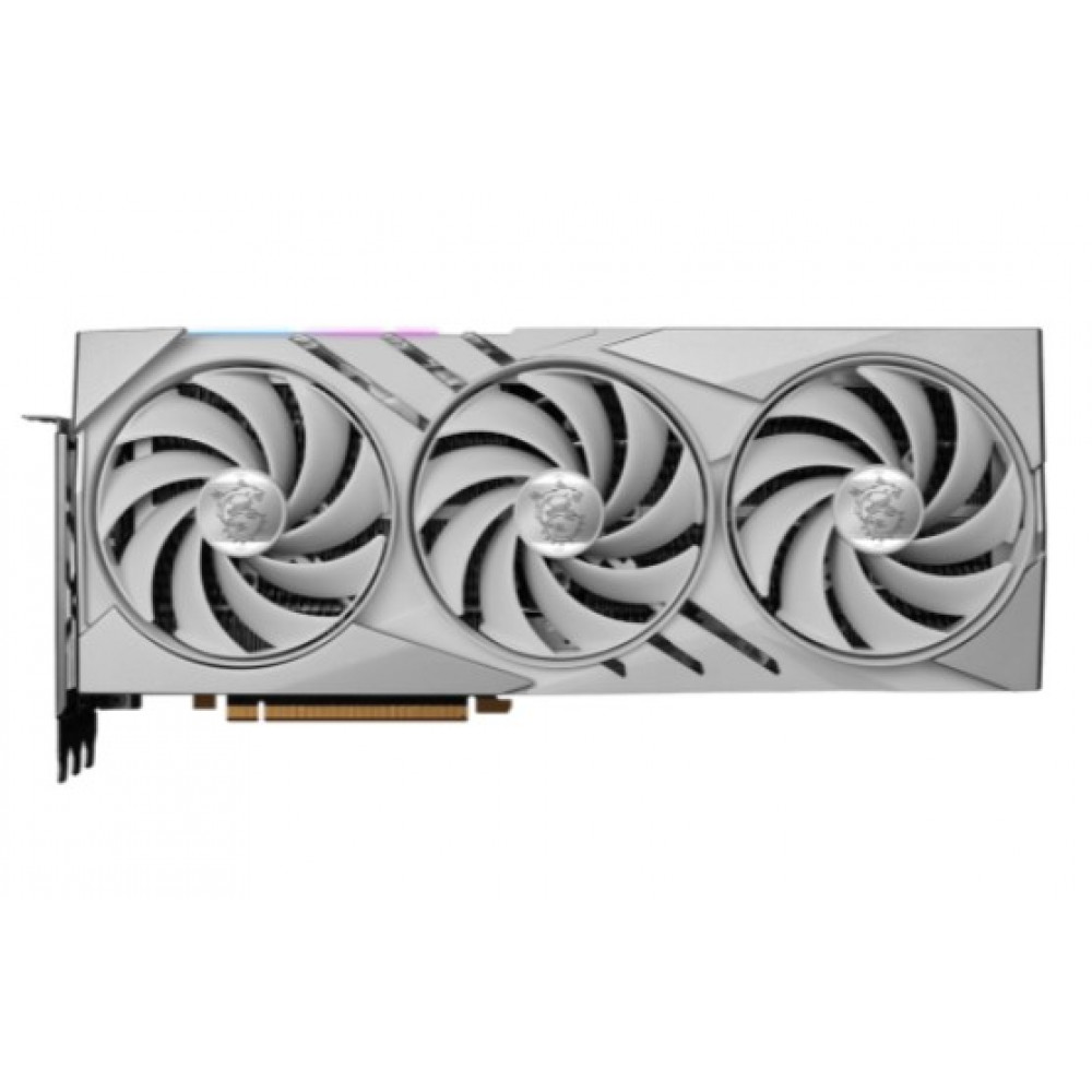 Видеокарта GF RTX 4080 Super 16GB GDDR6X Gaming X Slim White MSI (GeForce RTX 4080 SUPER 16G GAMING X SLIM WHITE)