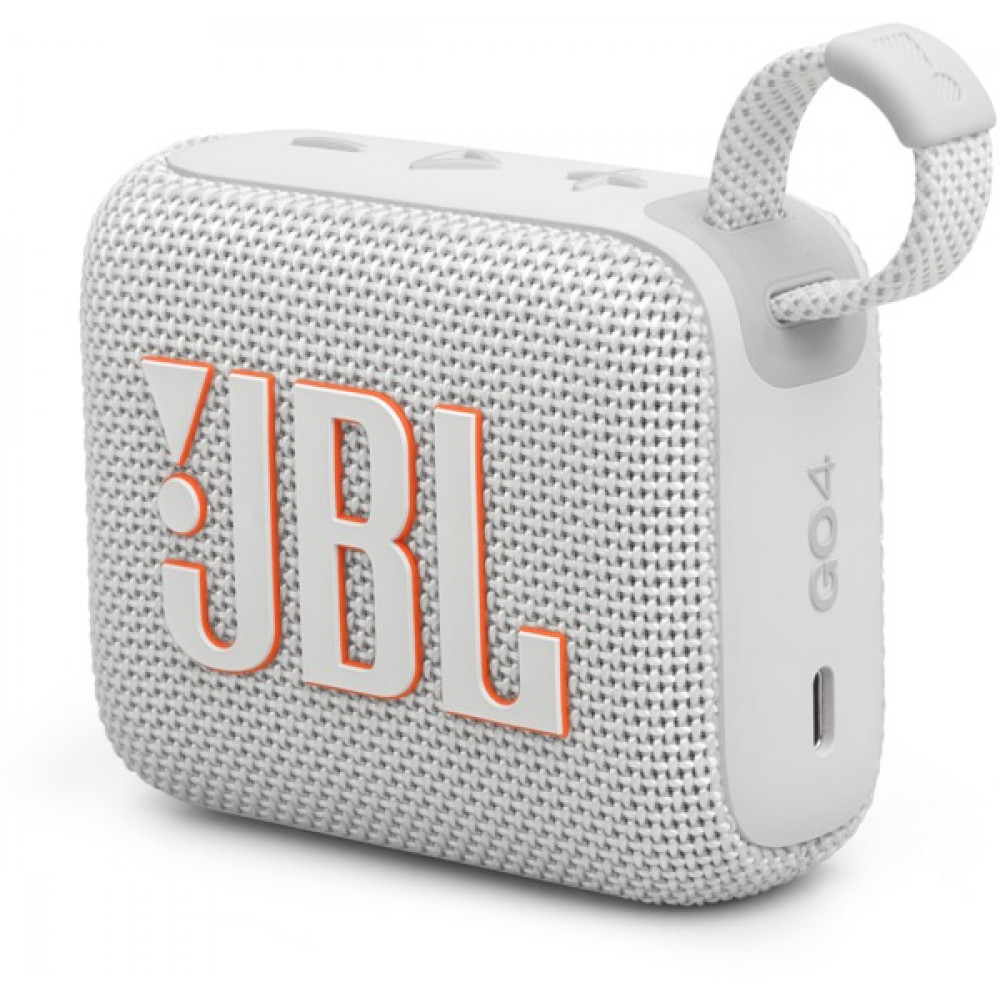 Акустическая система JBL GO 4 White (JBLGO4WHT)