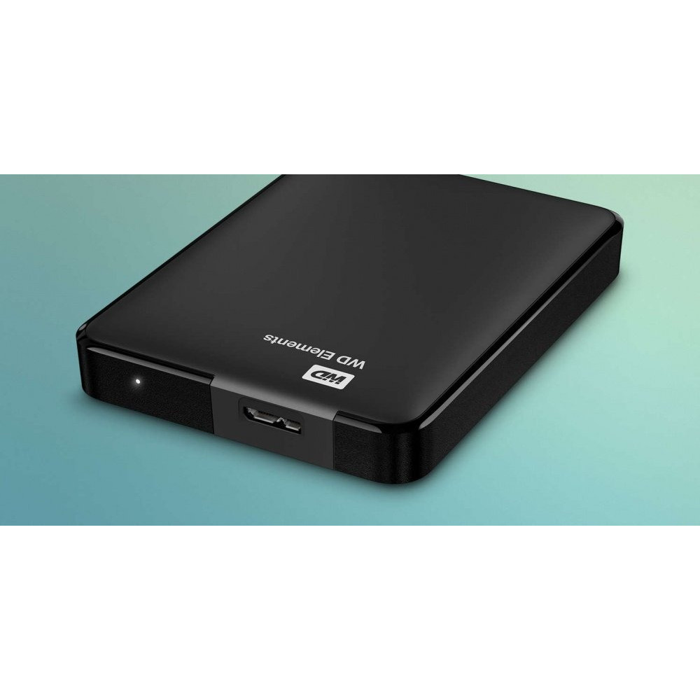 Зовнішній жорсткий диск 2.5" USB 1.0TB WD Elements Black (WDBUZG0010BBK-WESN)