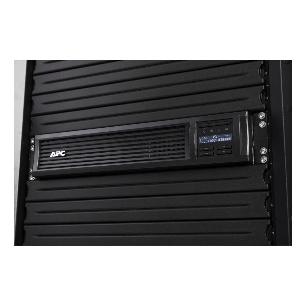 ИБП APC Smart-UPS 750VA/500W, RM 2U, LCD, USB, SmartConnect (SMT750RMI2UC)