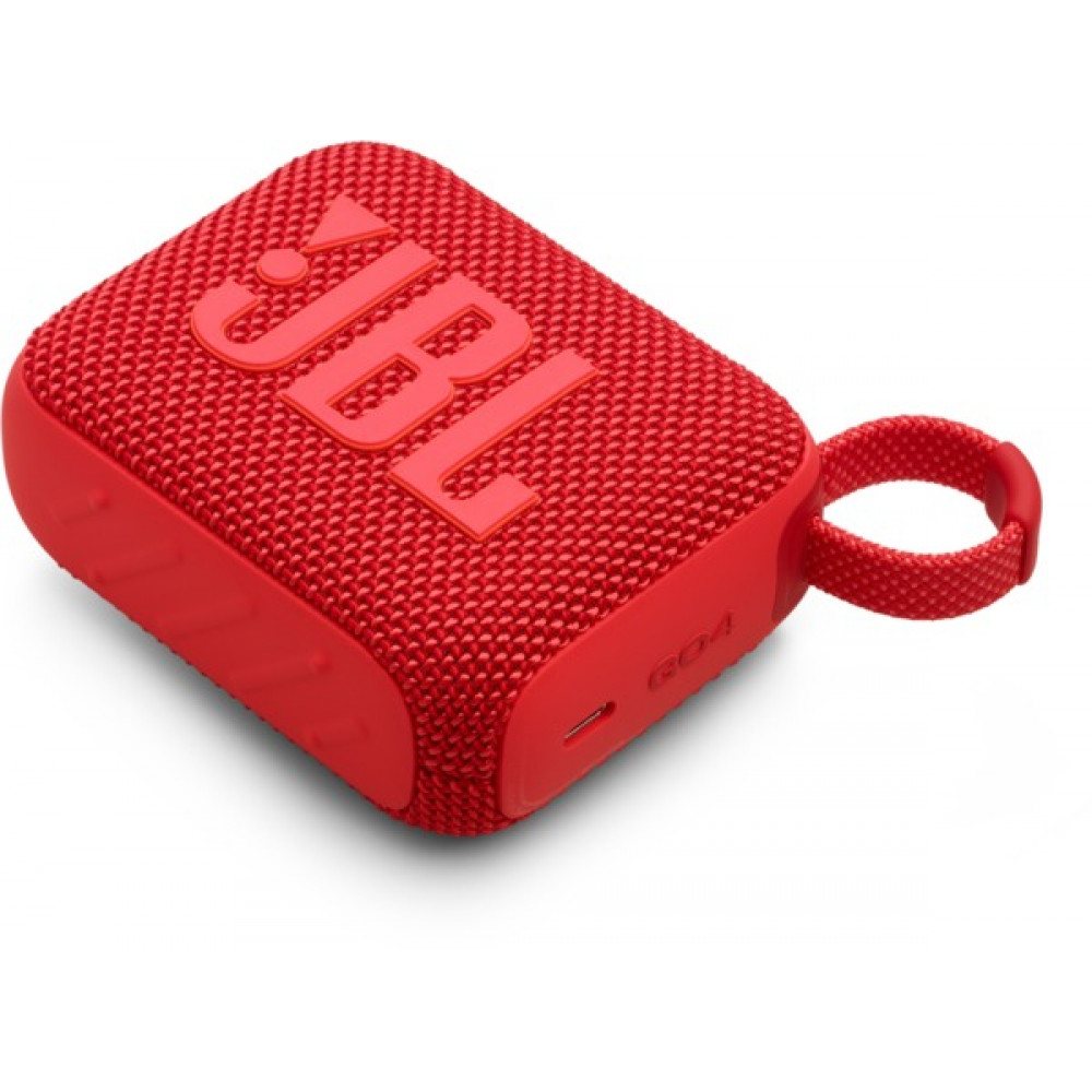 Акустична система JBL GO 4 Red (JBLGO4RED)