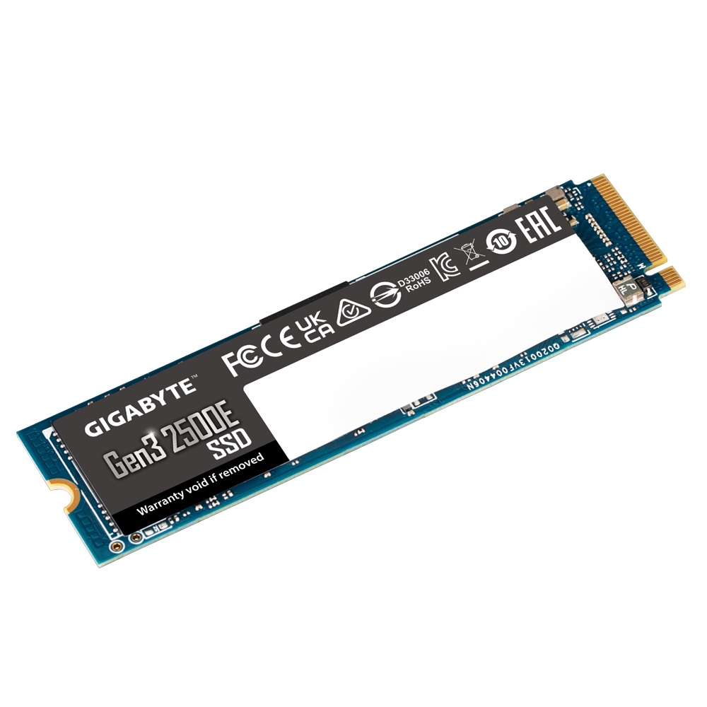 Накопитель SSD 1TB Gigabyte Gen3 2500E M.2 PCIe NVMe 3.0 x4 3D TLC (G325E1TB)