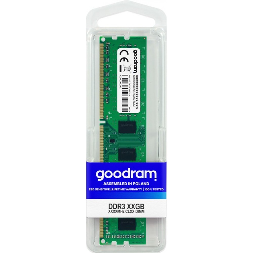 Модуль пам`ятi DDR3 4GB/1333 Goodram (GR1333D364L9S/4G)