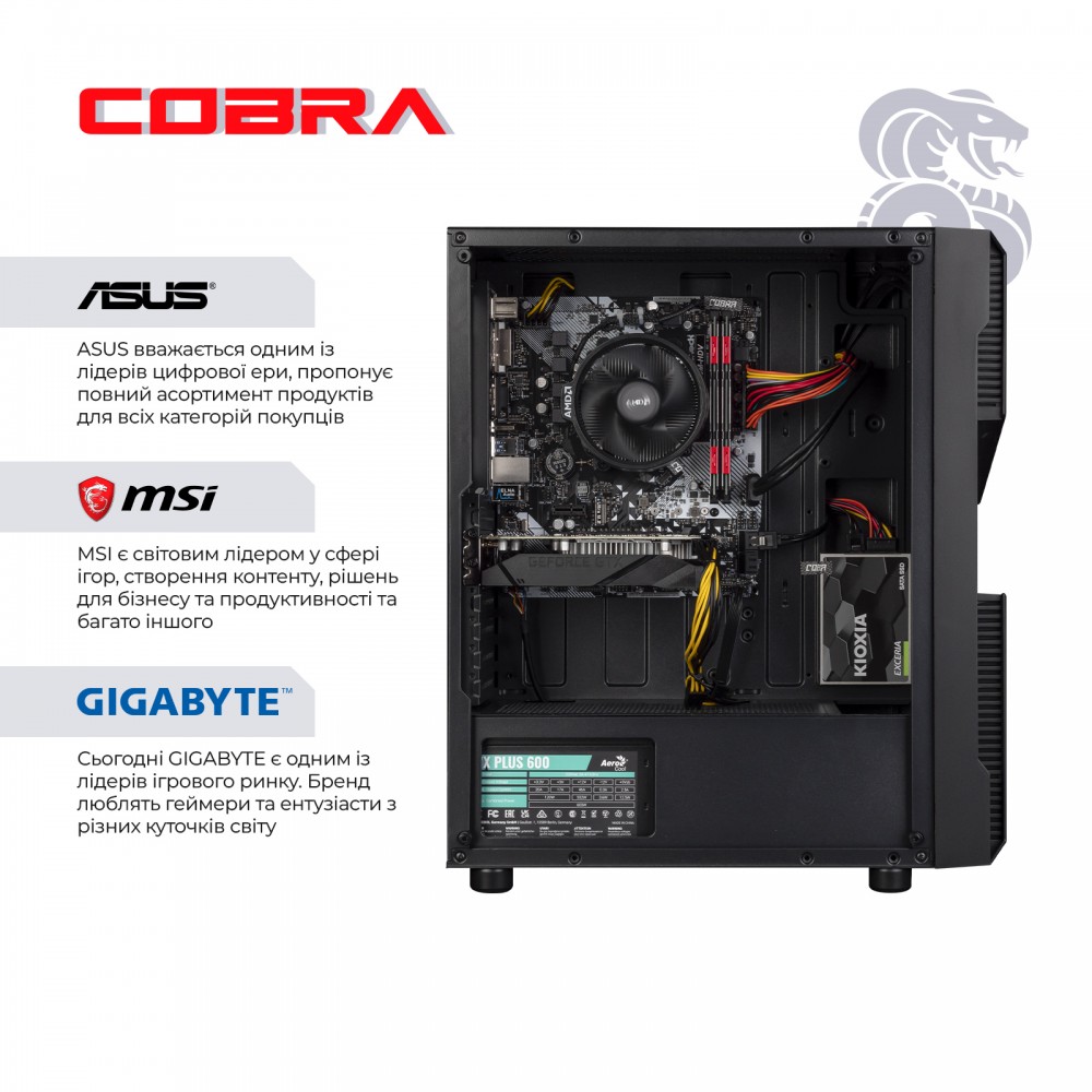 Персональний комп`ютер COBRA Advanced (A55.16.S4.166S.13152)