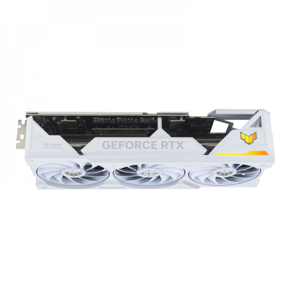 Видеокарта GF RTX 4070 Ti Super 16GB GDDR6X TUF Gaming OC White Asus
