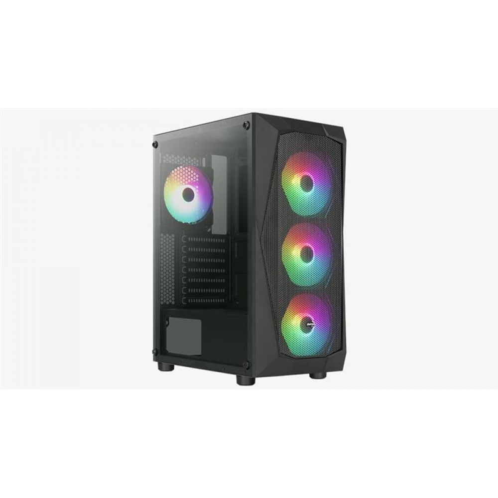 Корпус AeroCool Falcon-G-BK-v2 (ACCM-PV41143.11) Black без БП