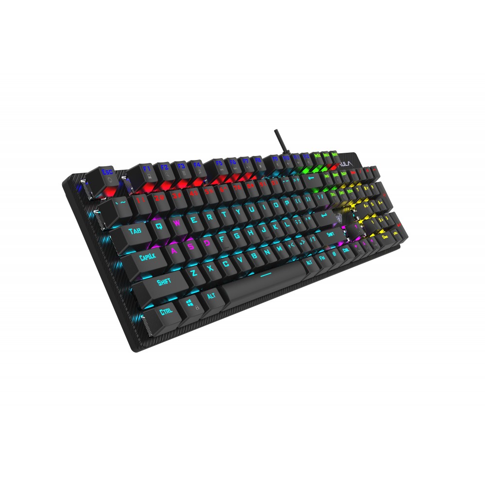 Клавиатура Aula Mechanical S2022 Black keycaps, blue switch (6948391202235)