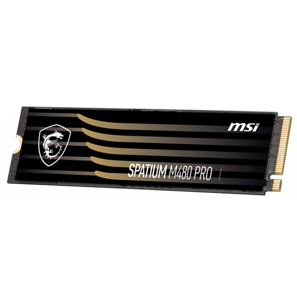 Накопитель SSD 2TB MSI Spatium M480 Pro M.2 2280 PCIe 4.0 x4 NVMe 3D NAND TLC (S78-440Q600-P83)