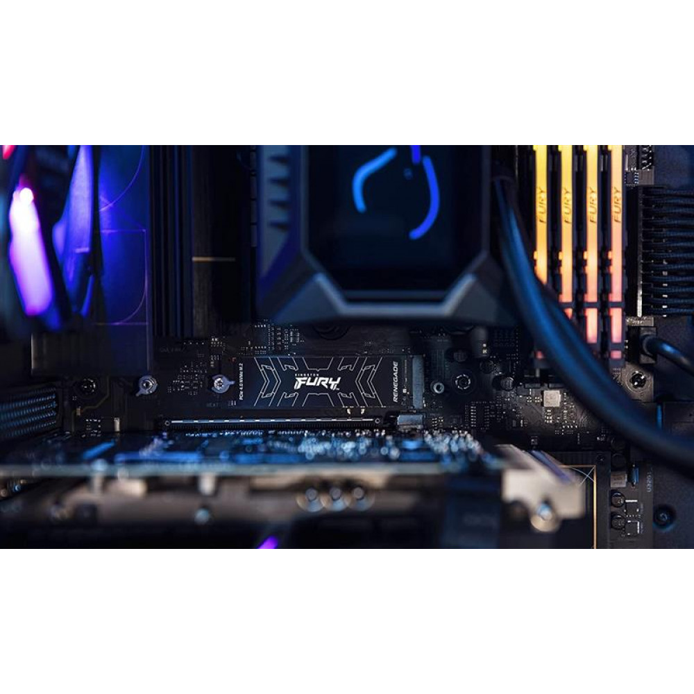 Накопитель SSD 1TB Kingston Fury Renegade M.2 2280 PCIe 4.0 x4 NVMe 3D TLC (SFYRS/1000G)