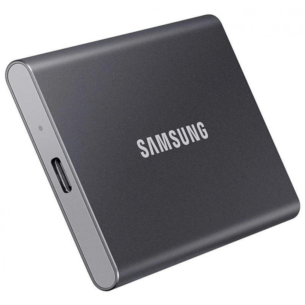 Накопичувач зовнішній SSD 2.5" USB 1.0TB Samsung T7 Titan Gray (MU-PC1T0T/WW)