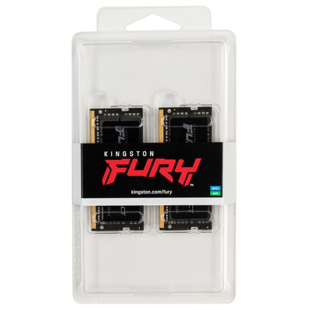 Модуль пам`яті SO-DIMM 2x16GB/2666 DDR4 Kingston Fury Impact (KF426S15IB1K2/32)