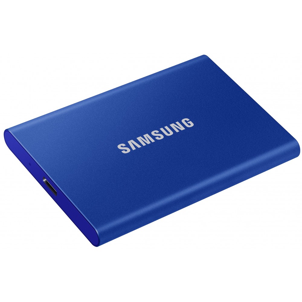 Накопичувач зовнішній SSD 2.5" USB 1.0TB Samsung T7 Indigo Blue (MU-PC1T0H/WW)