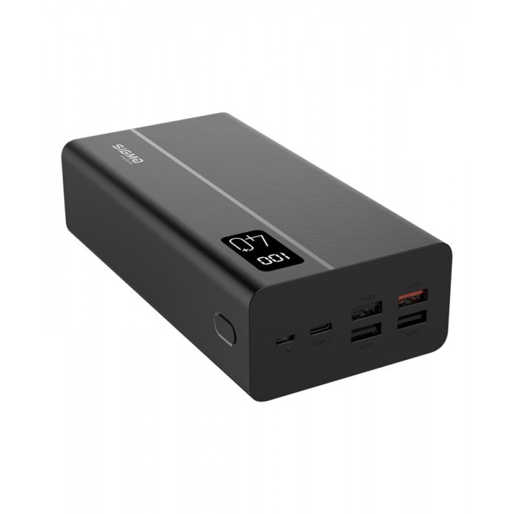 Універсальна мобільна батарея Sigma X-power SI40A3QL 40000mAh black (4827798424117)