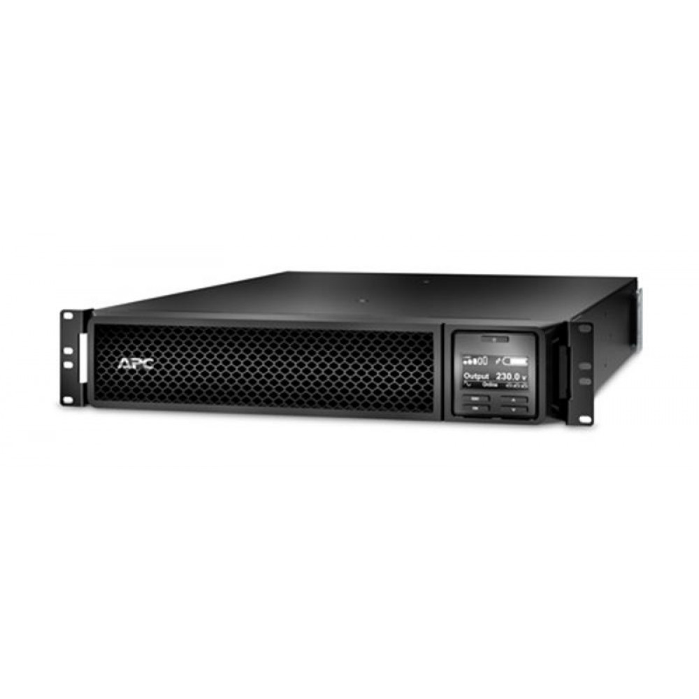 ИБП APC Smart-UPS SRT 3000VA RM LCD, Online, 10 х IEC, USB, RJ-45, металл (SRT3000RMXLI)