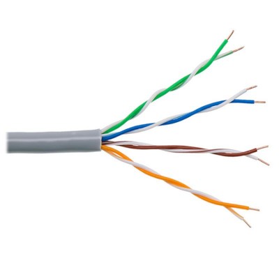 Кабель вита пара Atcom (60510) Standard FTP, 0.51мм, ССА, CAT6, 1Gb/s, 305м