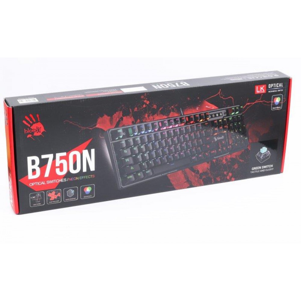 Клавіатура A4Tech B750N Bloody Black