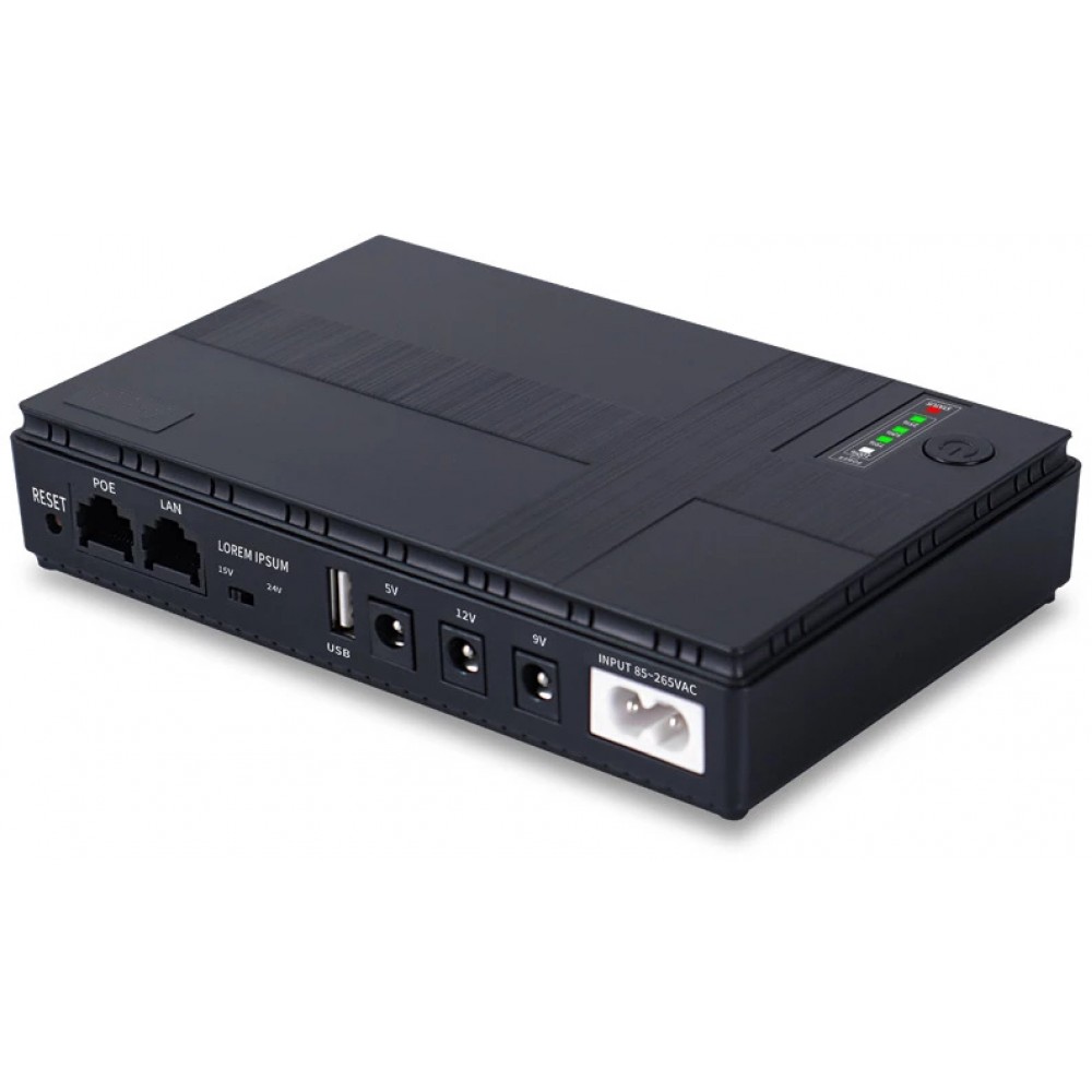ДБЖ Yepo Mini Smart Portable UPS 10400 mAh 36W DC 5V/9V/12V (UA-102822)