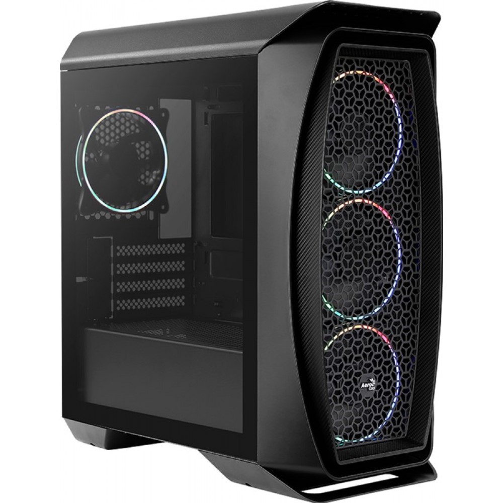 Корпус AeroCool Aero One Mini Eclipse-G-BK-v1 (ACCS-PB18143.11) Black без БЖ