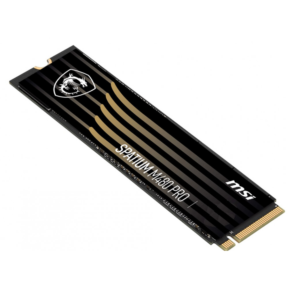 Накопичувач SSD 1TB MSI Spatium M480 Pro M.2 2280 PCIe 4.0 x4 NVMe 3D NAND TLC (S78-440L1G0-P83)