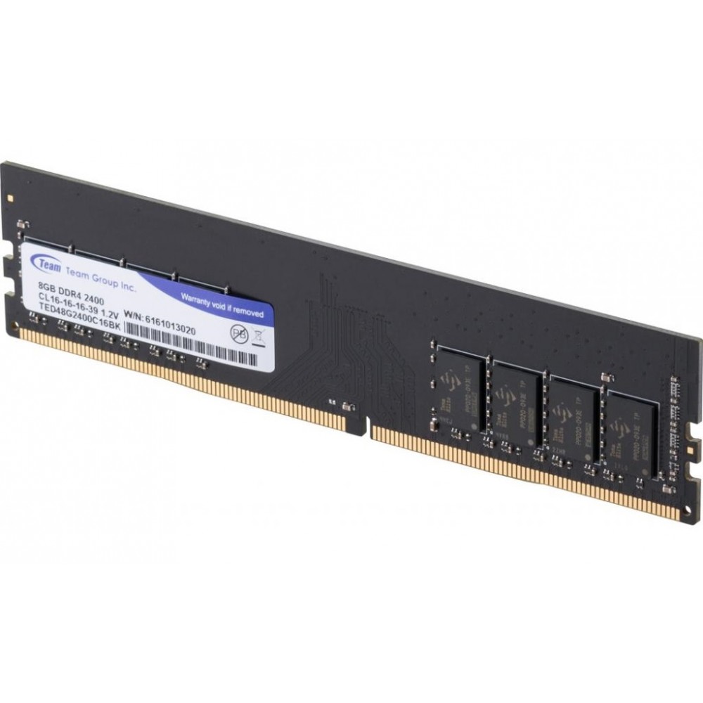 Модуль памяти DDR4 8GB/2400 Team Elite (TED48G2400C1601)