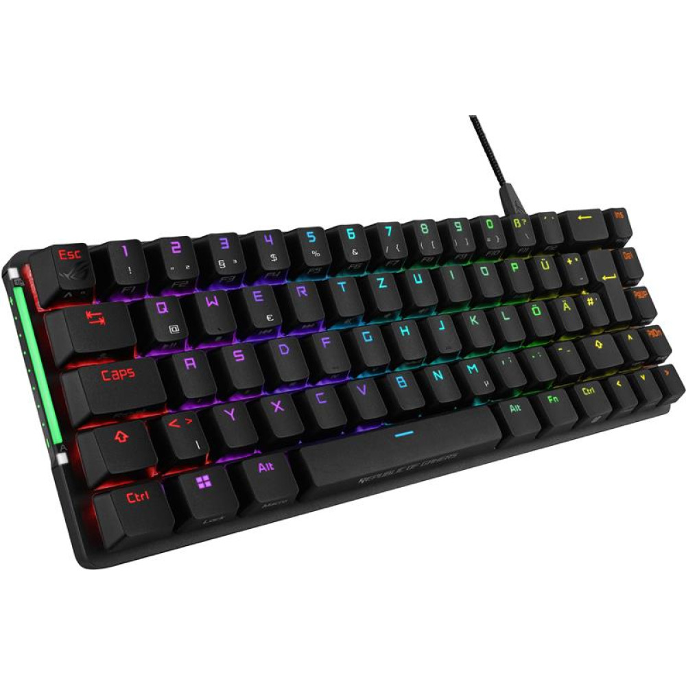 Клавиатура Asus ROG Falchion Ace LED 68key NX RD Black (90MP0346-BKUA01)