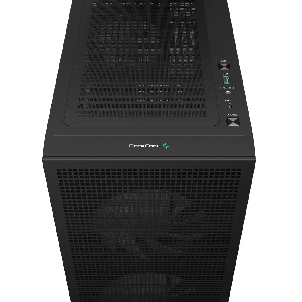 Корпус DeepCool CH360 Black (R-CH360-BKAPE3-G-1) без БЖ