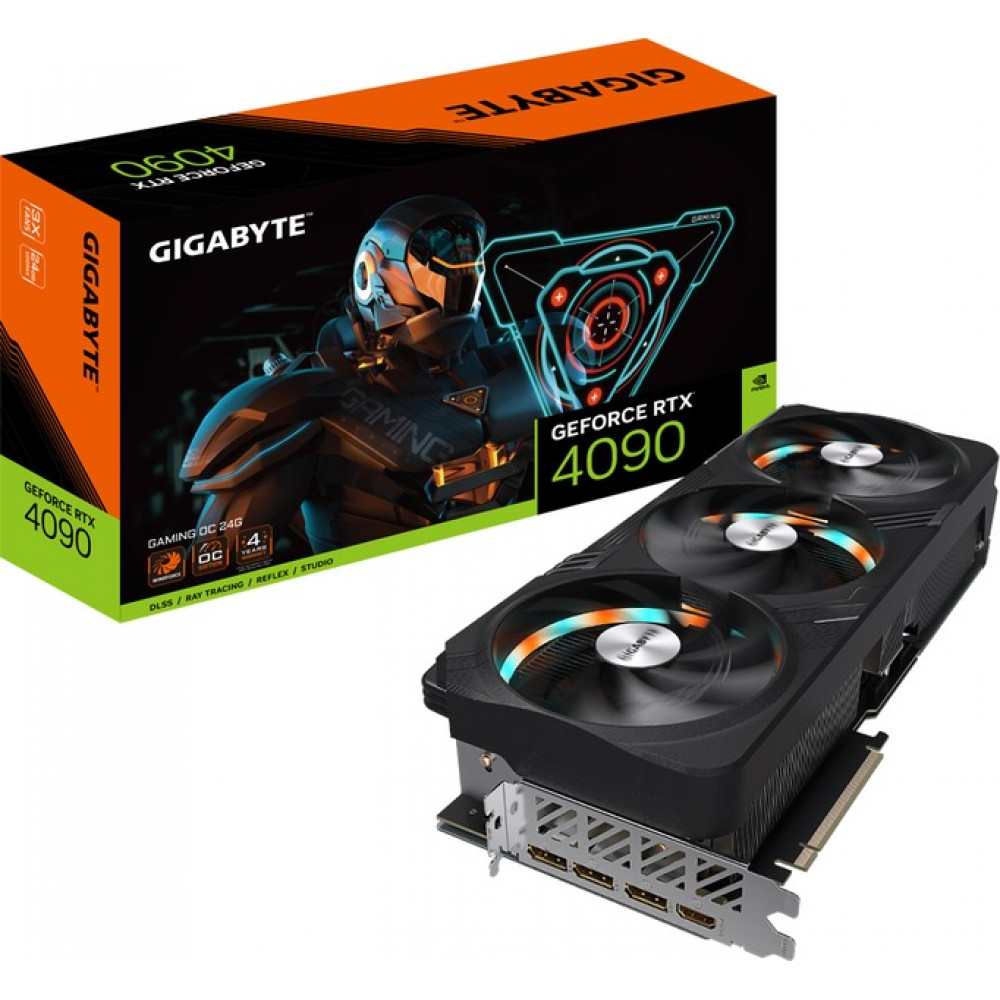 Відеокарта GF RTX 4090 24GB GDDR6X Gaming OC Gigabyte (GV-N4090GAMING OC-24GD)