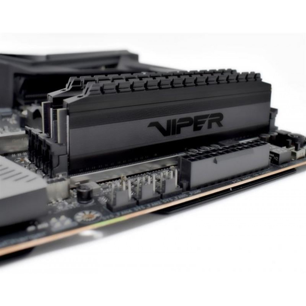 Модуль памяти DDR4 2x16GB/3000 Patriot Viper 4 Blackout (PVB432G300C6K)