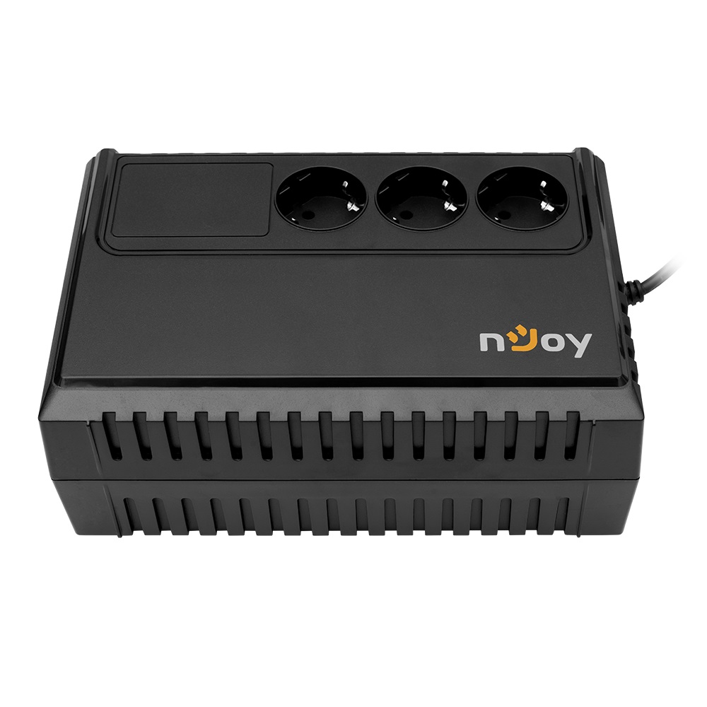 ДБЖ Njoy Renton 650 (UPLI-LI065RE-CG01B) Lin.int., AVR, 3 x евро, пластик