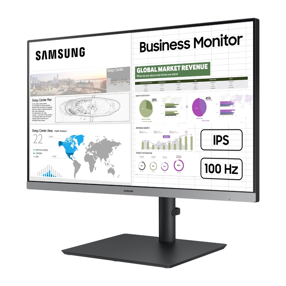 Монитор Samsung 24" LS24C430G (LS24C430GAIXCI) IPS Black