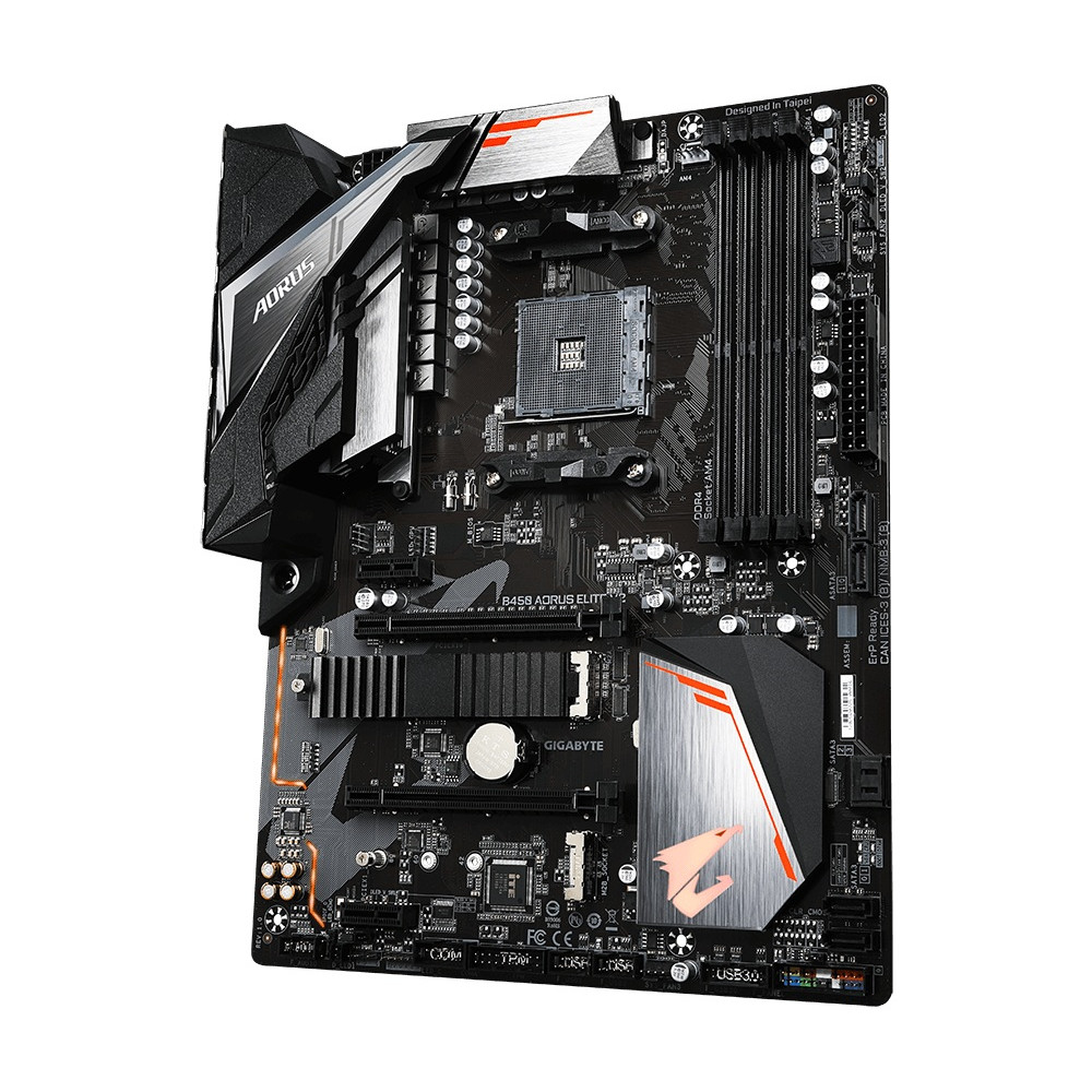 Материнська плата Gigabyte B450 Aorus Elite V2 Socket AM4