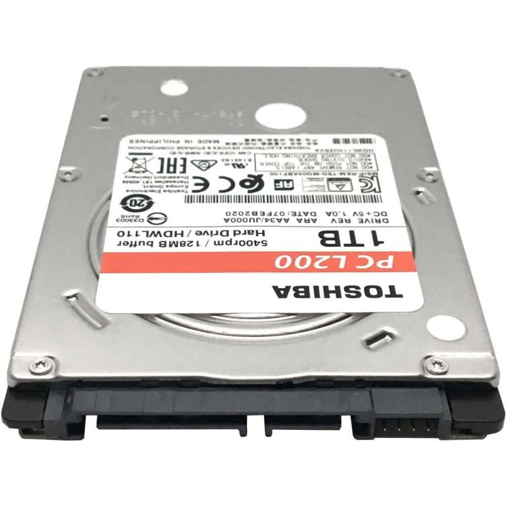 Накопичувач HDD 2.5" SATA 1.0TB Toshiba L200 5400rpm 128MB (HDWL110)_Refurbished