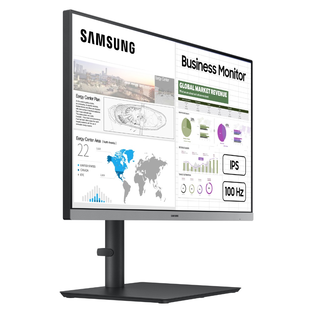 Монитор Samsung 24" LS24C430G (LS24C430GAIXCI) IPS Black